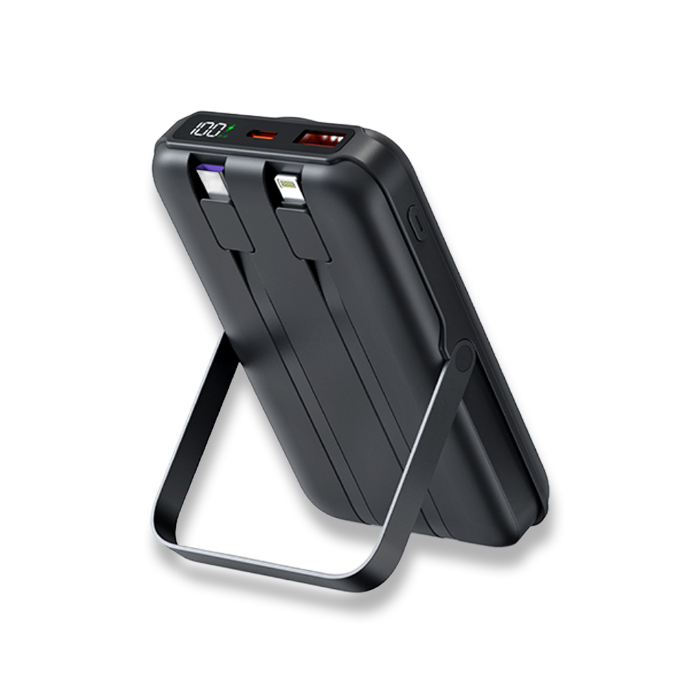 Işıklı Logo Hızlı Wireless Şarj Magsafe 10000 mAh