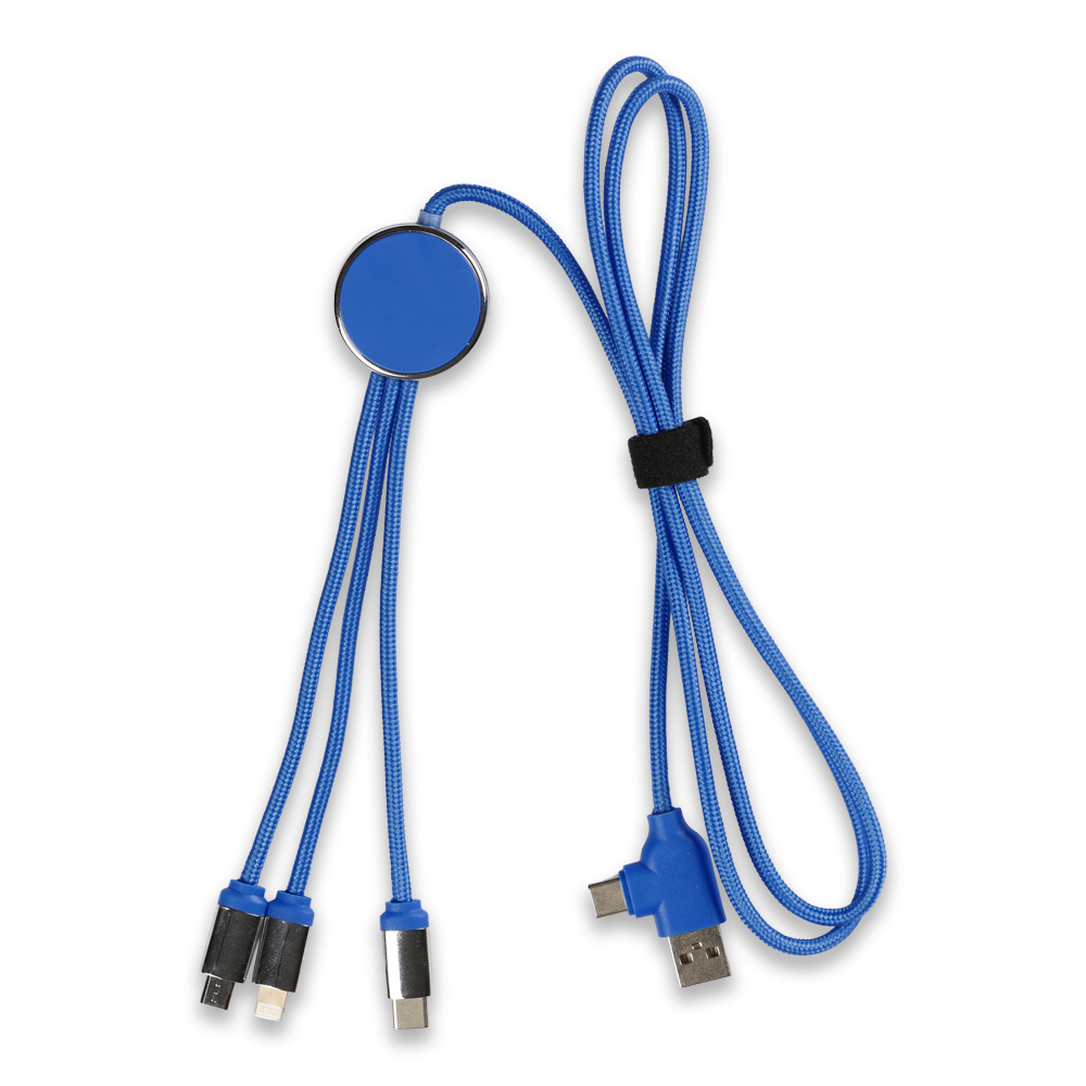 Işıklı Logo Type-C Uçlu Şarj Kablosu