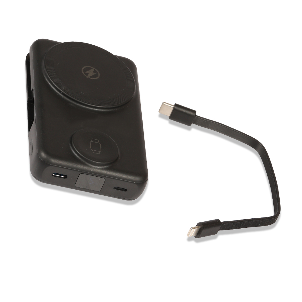 Renkli Işıklı Logo Magsafe 10000 mAh