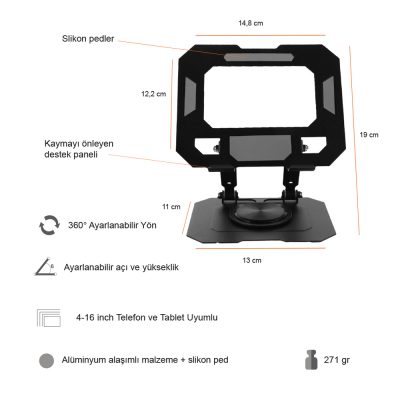 Telefon/Tablet Tutucu