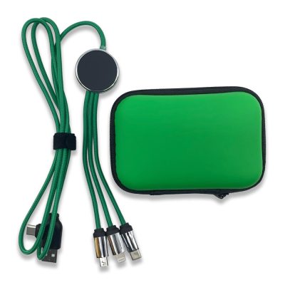 Işıklı Logo 60W Hızlı Type-C Uçlu Data Transferli Şarj Kablosu (Çantalı)