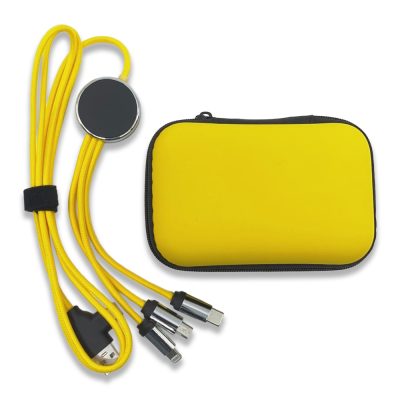 Işıklı Logo 60W Hızlı Type-C Uçlu Data Transferli Şarj Kablosu (Çantalı)