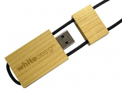 Ahşap Gövdeli Şekilli  Usb Bellek