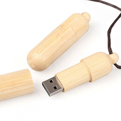 Ahşap Gövdeli Şekilli  Usb Bellek