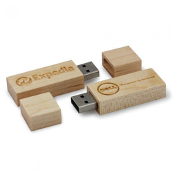 Ahşap Gövdeli Şekilli  Usb Bellek