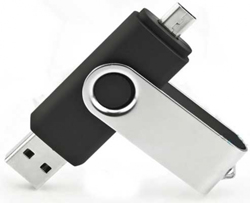 OTG Plastik USB Bellek