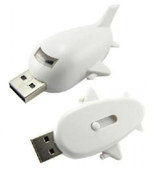 Uçak Şeklinde Plastik Gövdeli Usb Bellek