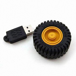 Promosyon Tekerlek Şeklinde Usb Bellek Resmi