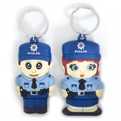 Polis Şeklinde Usb Bellek