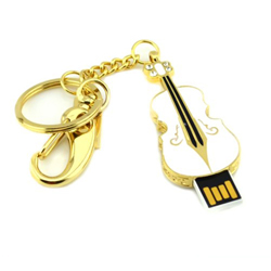 Taşlı Gitar Şeklinde USB Bellek